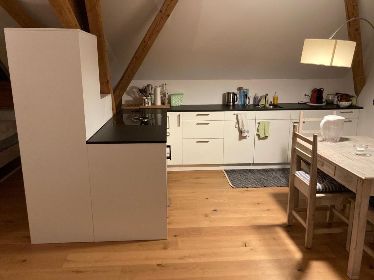 Ferienwohnung Burg Murten Bagian luar foto