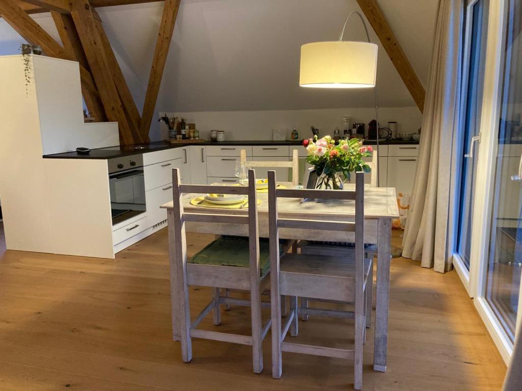 Ferienwohnung Burg Murten Bagian luar foto