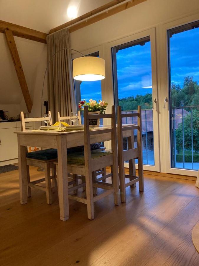 Ferienwohnung Burg Murten Bagian luar foto