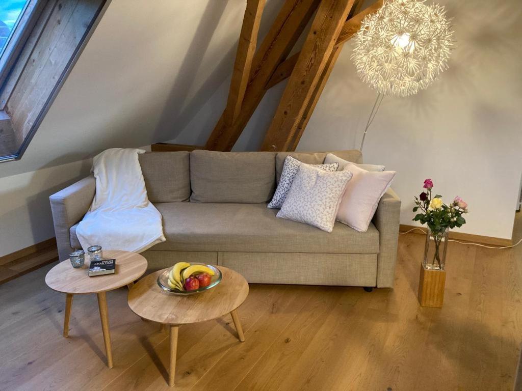 Ferienwohnung Burg Murten Bagian luar foto