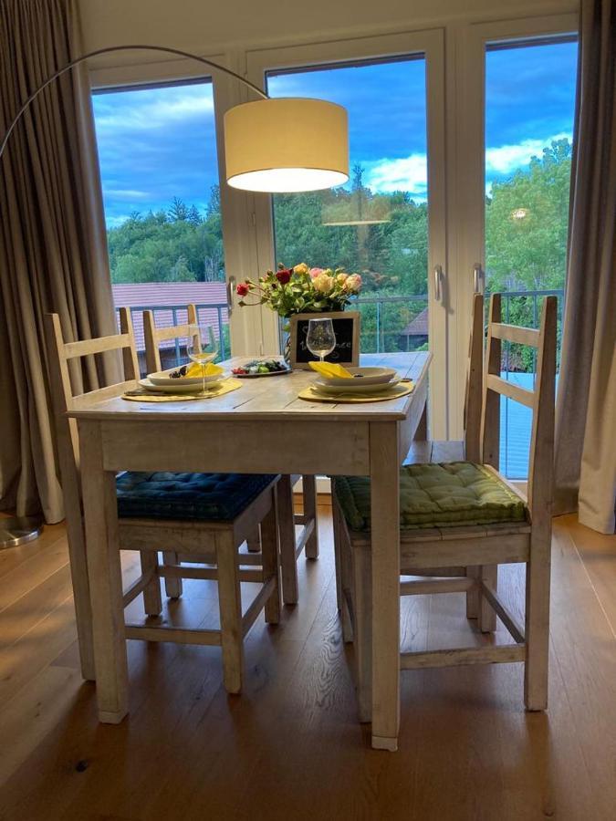 Ferienwohnung Burg Murten Bagian luar foto