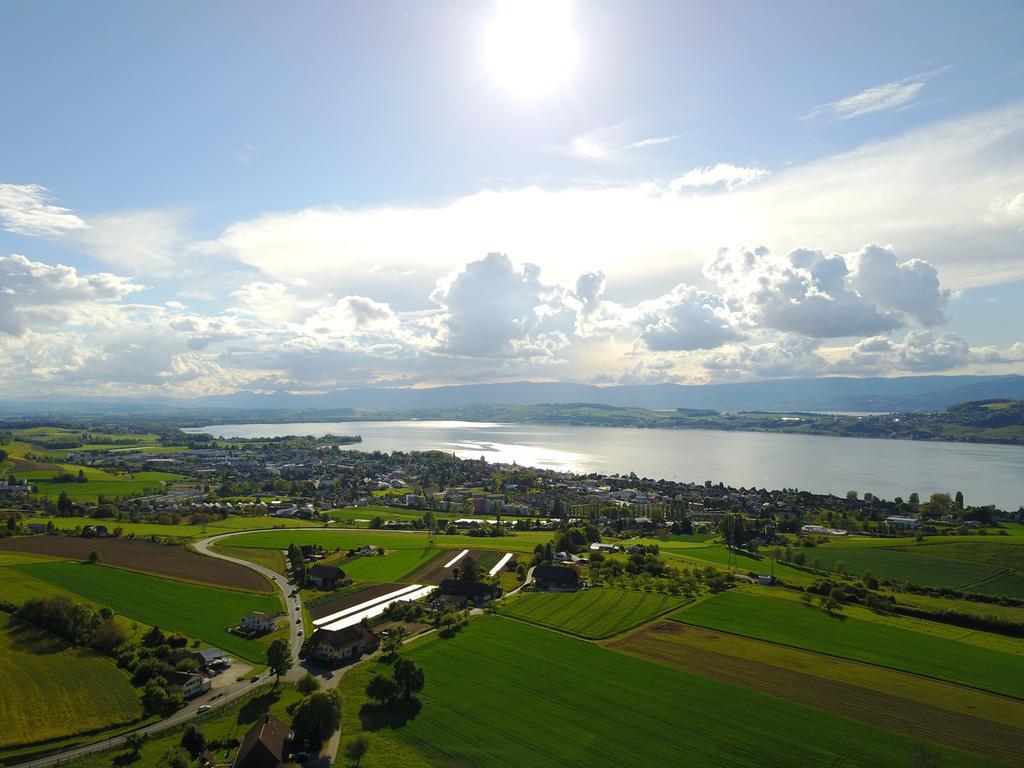 Ferienwohnung Burg Murten Bagian luar foto