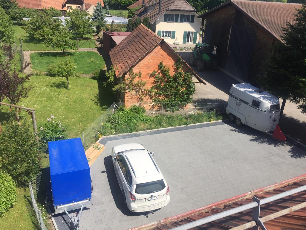 Ferienwohnung Burg Murten Bagian luar foto
