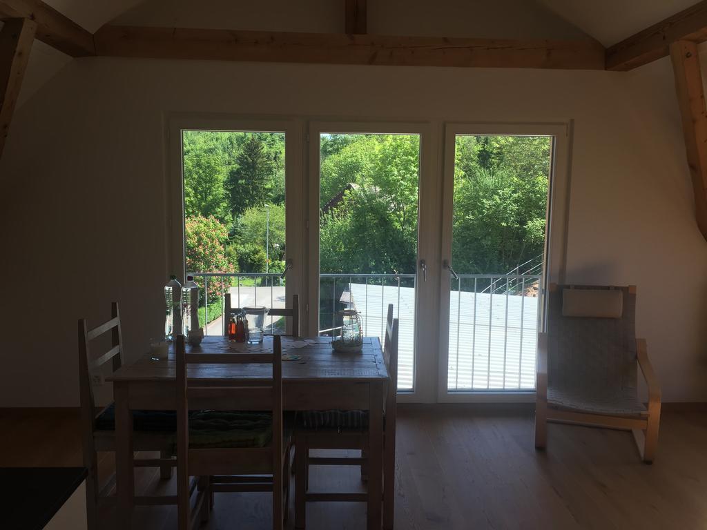 Ferienwohnung Burg Murten Bagian luar foto